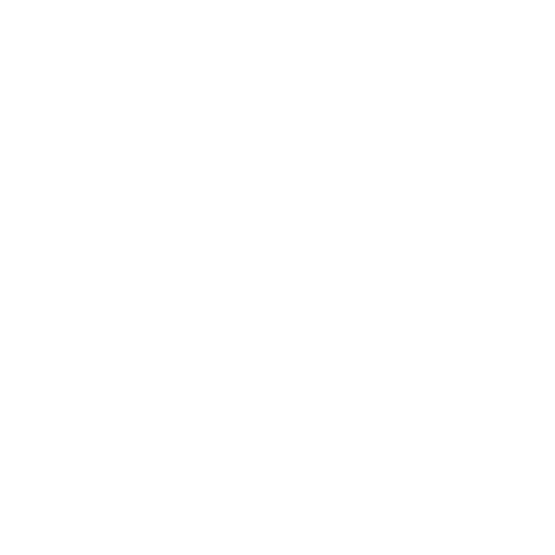 Witte pictogram van mail