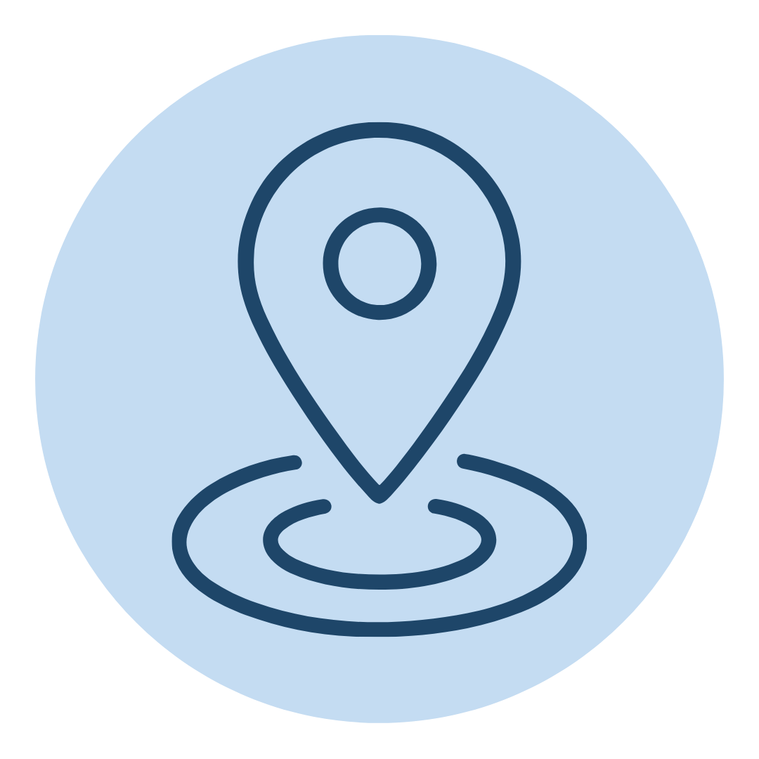 Illustratie van een locatiepin